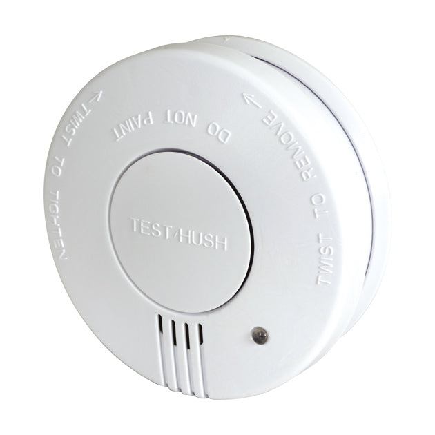 PHOTOELECTRIC SMOKE ALARM WITH HUSH FEATURE