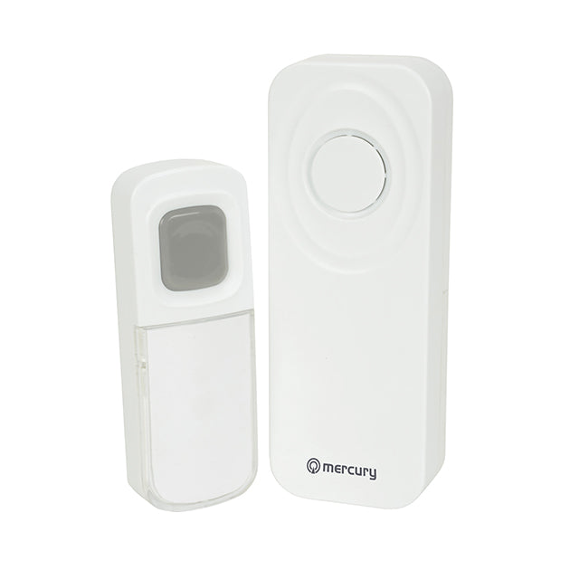 50M WIRELESS WATERPROOF DOORBELL WHITE