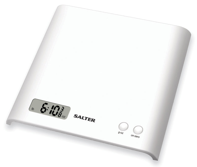 ELECTRONIC KITCHEN PLATFORM SCALES WHITE