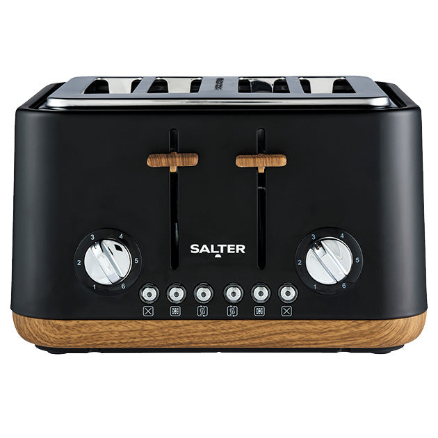 4 SLICE TORONTO TOASTER BLACK