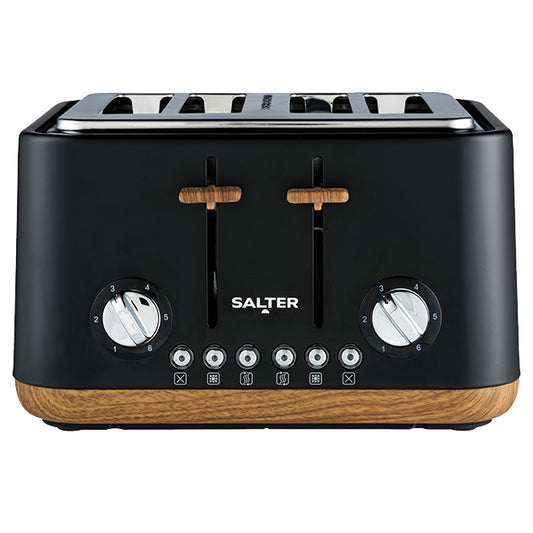 4 SLICE TORONTO TOASTER BLACK