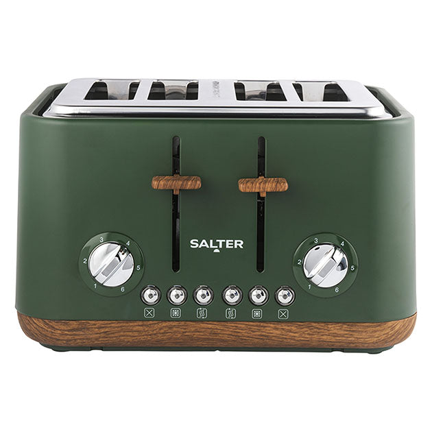 4 SLICE TORONTO TOASTER GREEN