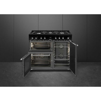 Smeg Concert Classic 100cm Dual Fuel Range Cooker - CX103GMBL