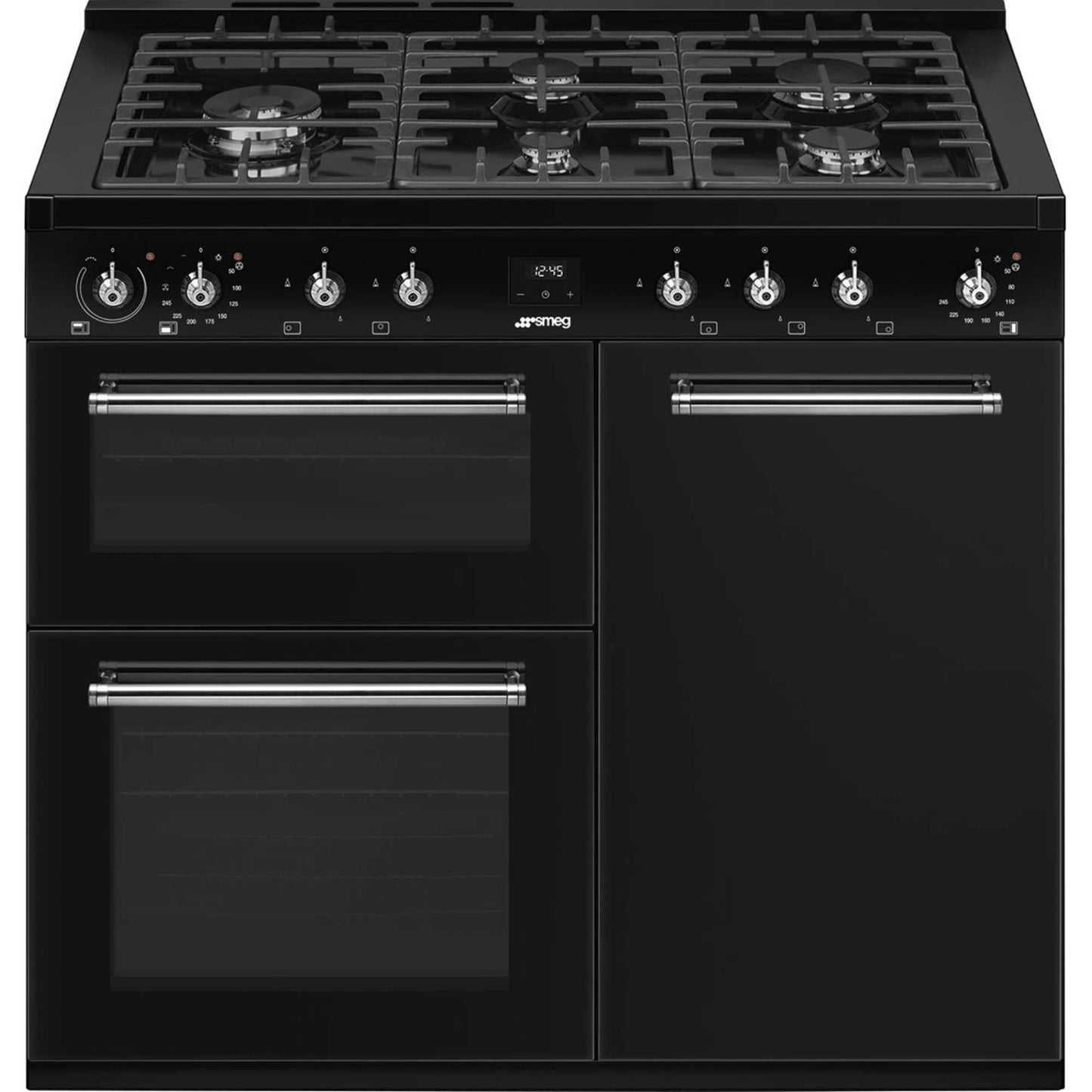 Smeg Concert Classic 100cm Dual Fuel Range Cooker - CX103GMBL