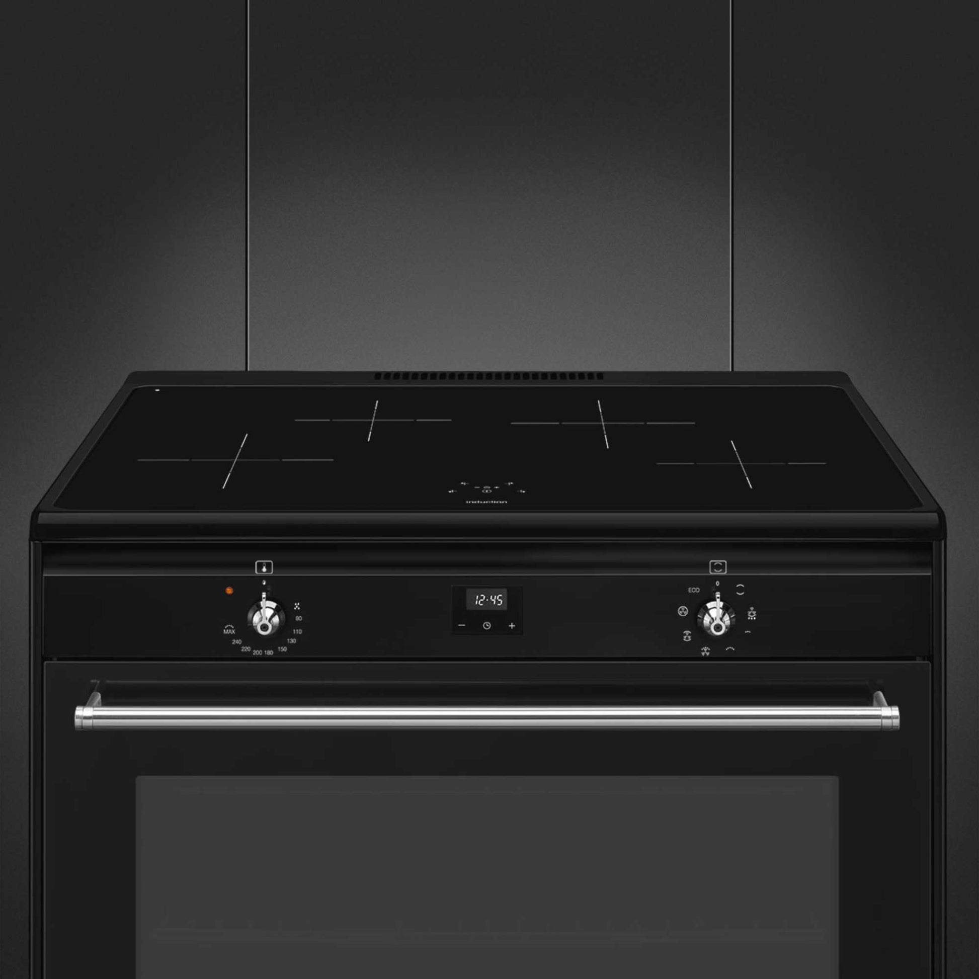 Smeg Concert Classic 90cm Electric Range Cooker - CX91IMBL