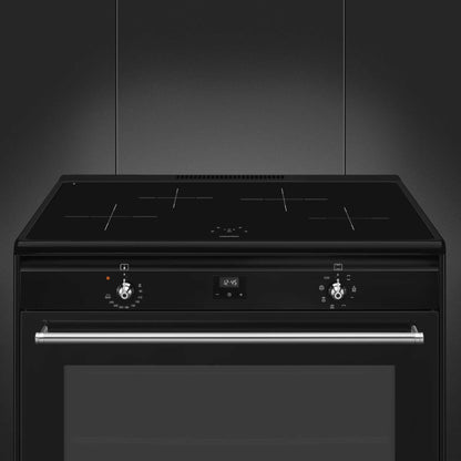 Smeg Concert Classic 90cm Electric Range Cooker - CX91IMBL