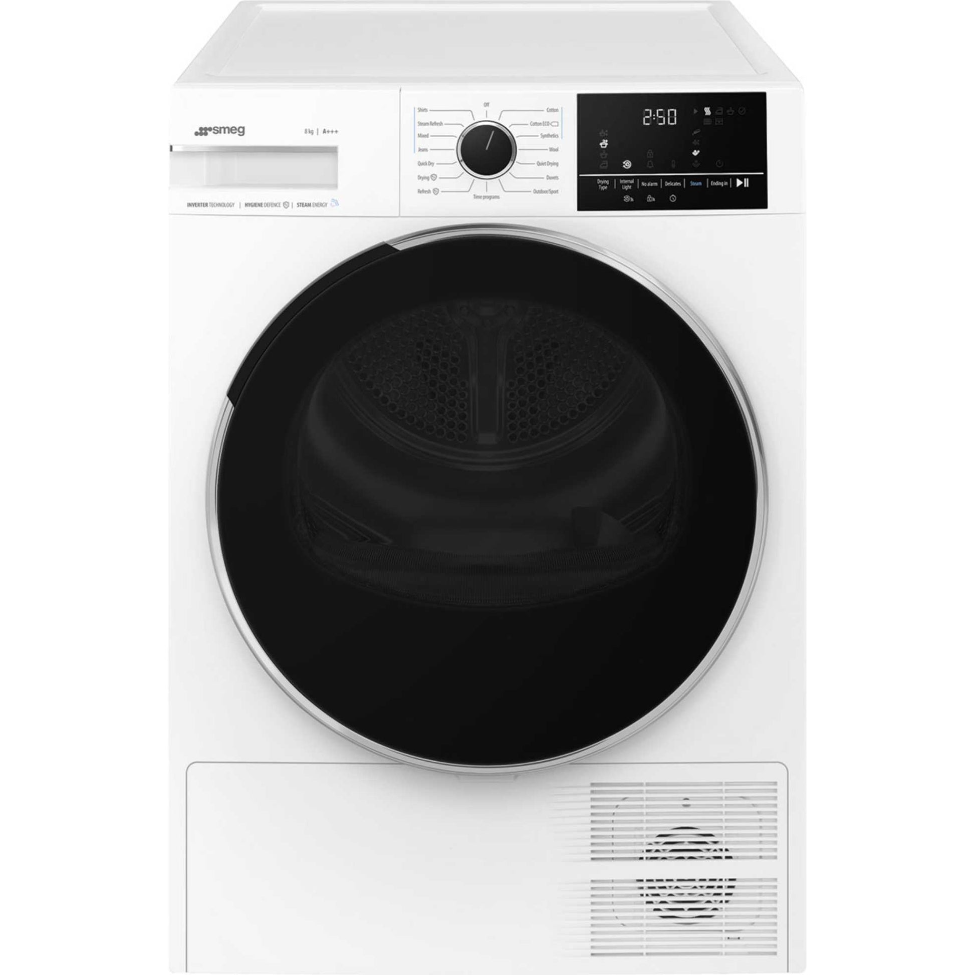 Smeg 8kg Heat Pump Tumble Dryer - DNP83SEUK