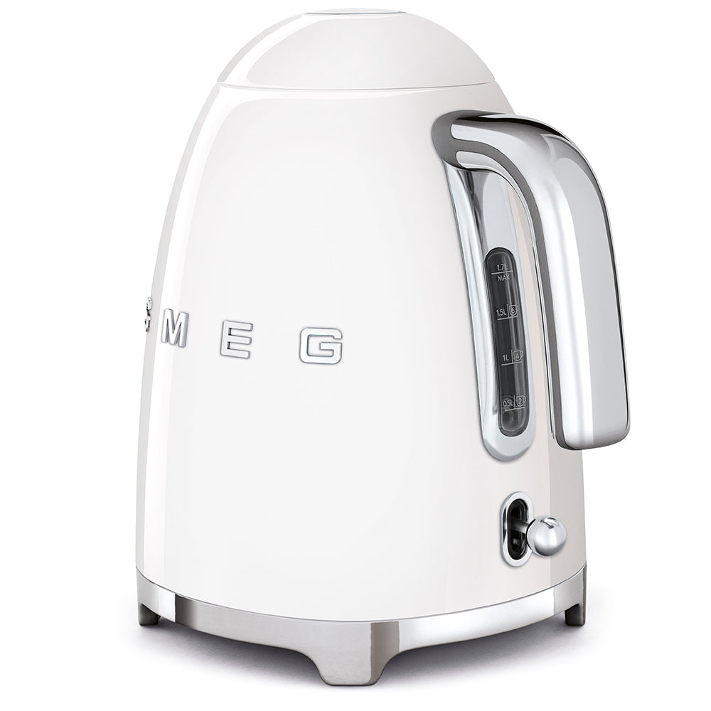 Smeg KLF03WHUK Kettle with 1.7L Capacity & 3000W Power - White