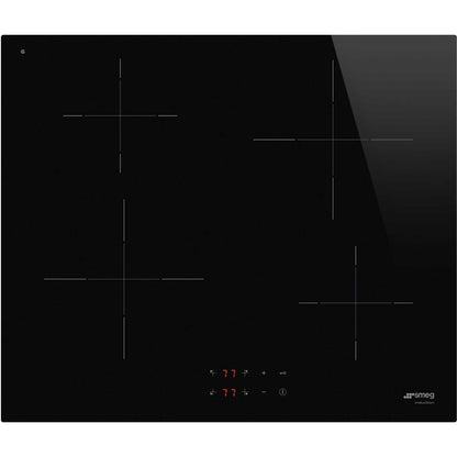 Smeg SI2641DUK 4-Zone Induction Hob with Touch Controls - Black