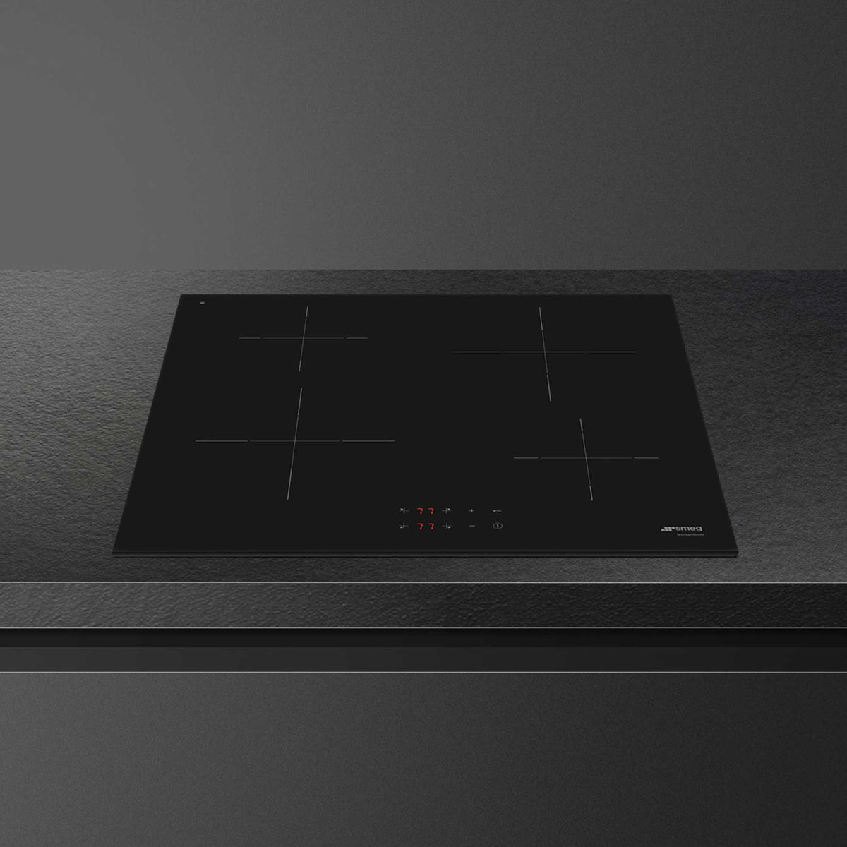Smeg SI2641DUK 4-Zone Induction Hob with Touch Controls - Black