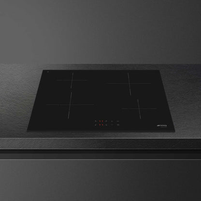Smeg SI2641DUK 4-Zone Induction Hob with Touch Controls - Black