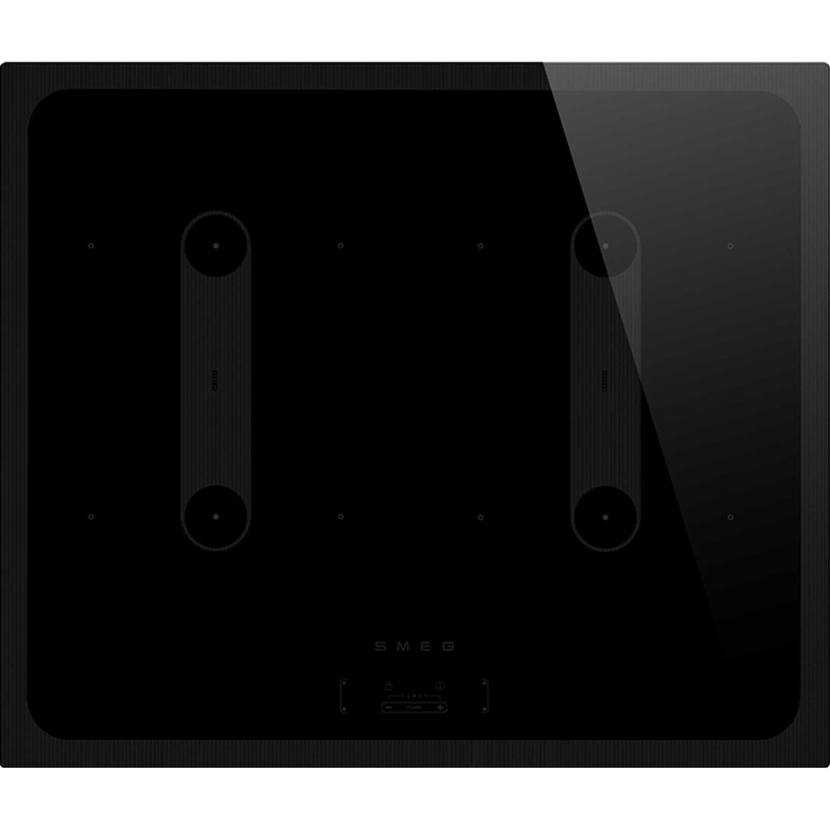 Smeg SI2B22641D 60cm Built-In 4 Zone Induction Hob - Black