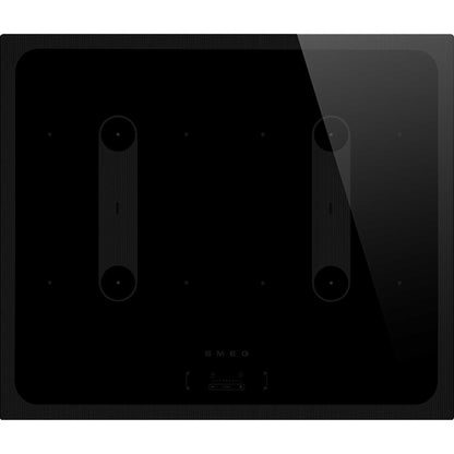 Smeg SI2B22641D 60cm Built-In 4 Zone Induction Hob - Black