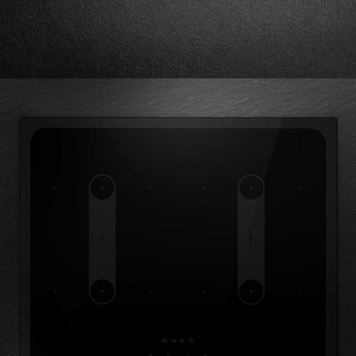 Smeg SI2B22641D 60cm Built-In 4 Zone Induction Hob - Black
