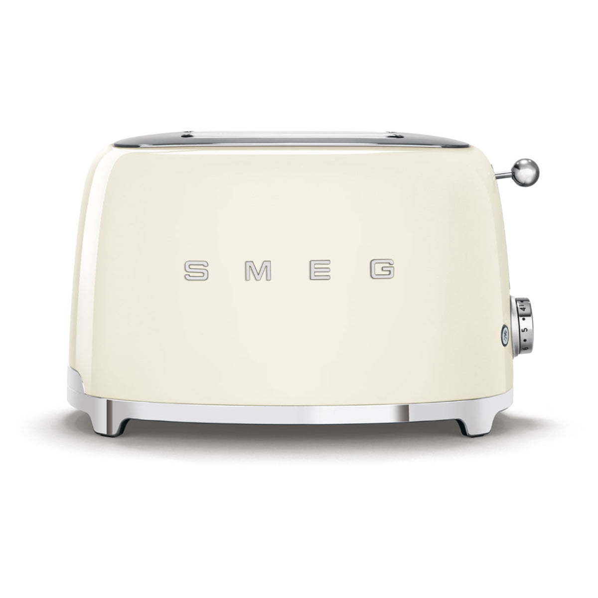 Smeg TSF01CRUK 50's Style 2-Slot Gloss Cream Toaster