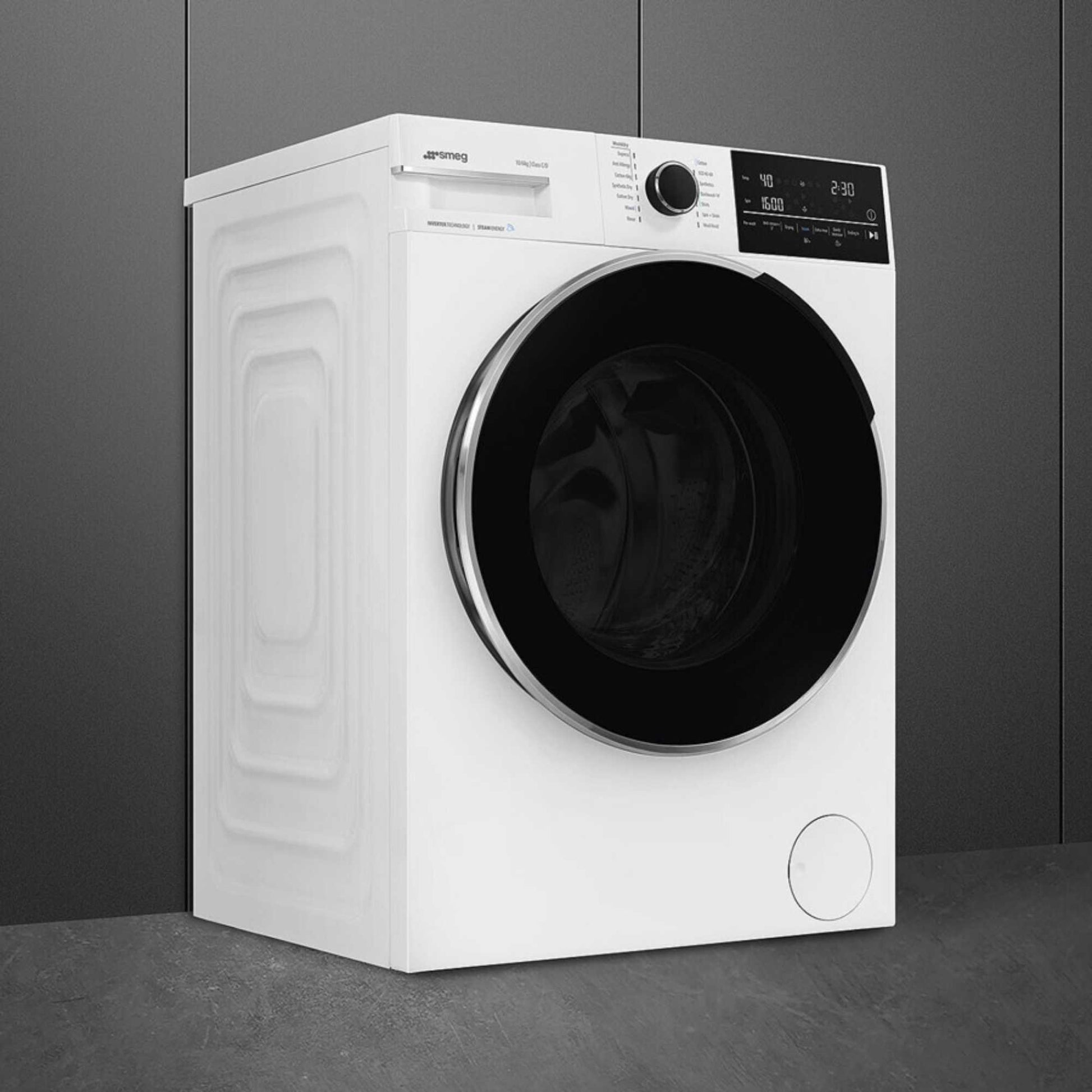 Smeg 10kg Wash 6kg Dry Washer Dryer - WDN064SLDUK