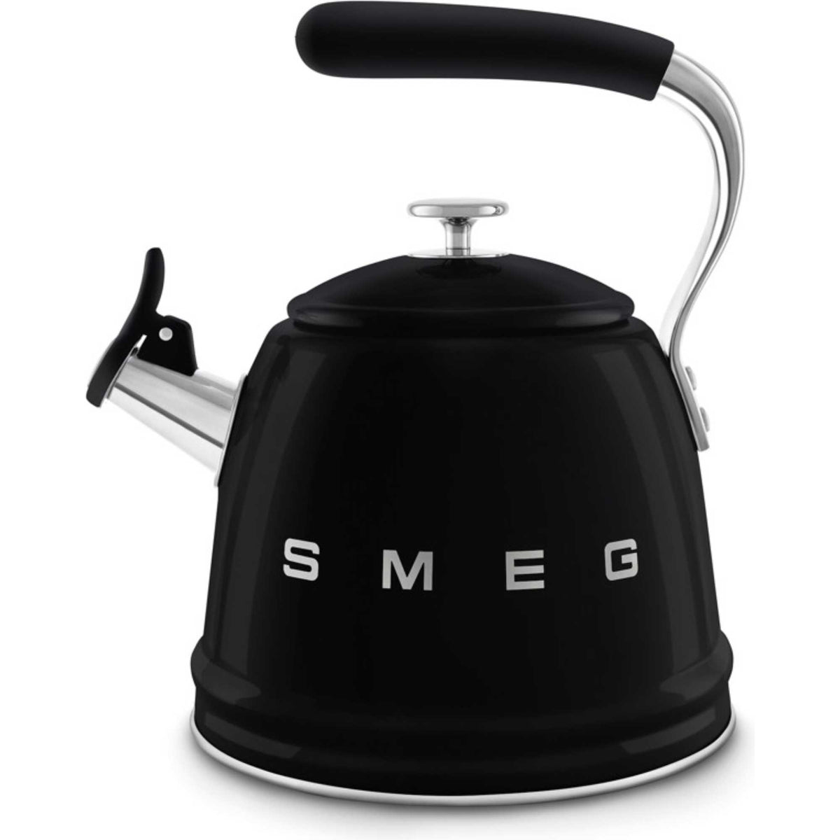Smeg WKF01BL 2.3L 50s Style Whistling Kettle - Black
