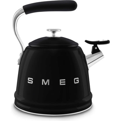 Smeg WKF01BL 2.3L 50s Style Whistling Kettle - Black