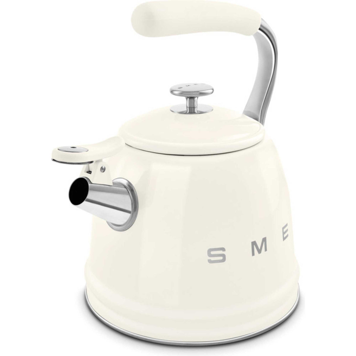 Smeg WKF01CR 2.3L 50s Style Whistling Kettle - Cream
