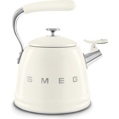 Smeg WKF01CR 2.3L 50s Style Whistling Kettle - Cream