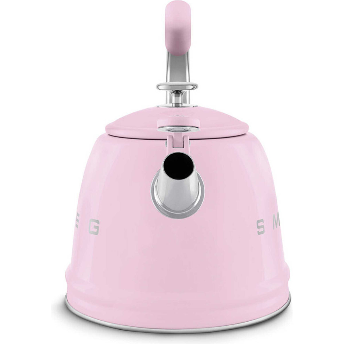 Smeg WKF01PK 2.3L 50s Style Whistling Kettle - Pink