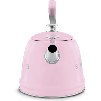 Smeg WKF01PK 2.3L 50s Style Whistling Kettle - Pink