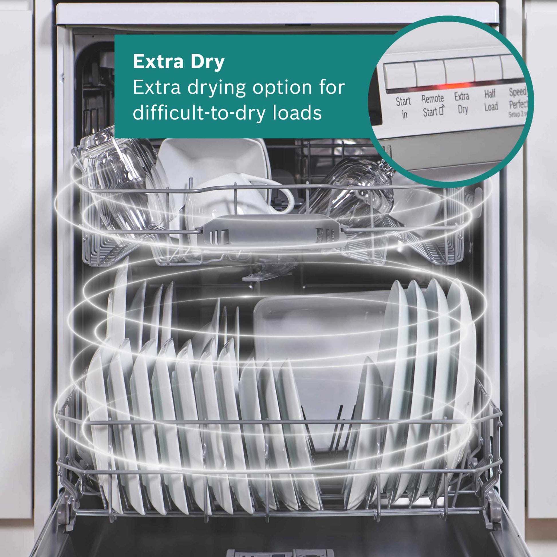 Bosch Series 2 Freestanding Full-Sized Dishwasher - SMS2HVW67G