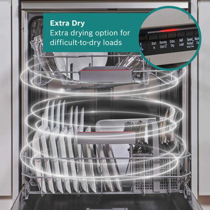 Bosch Series 4 Freestanding Full-Sized Dishwasher - SMS4EKI06G