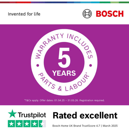 Bosch Series 4 Freestanding Full-Sized Dishwasher - SMS4EMI06G