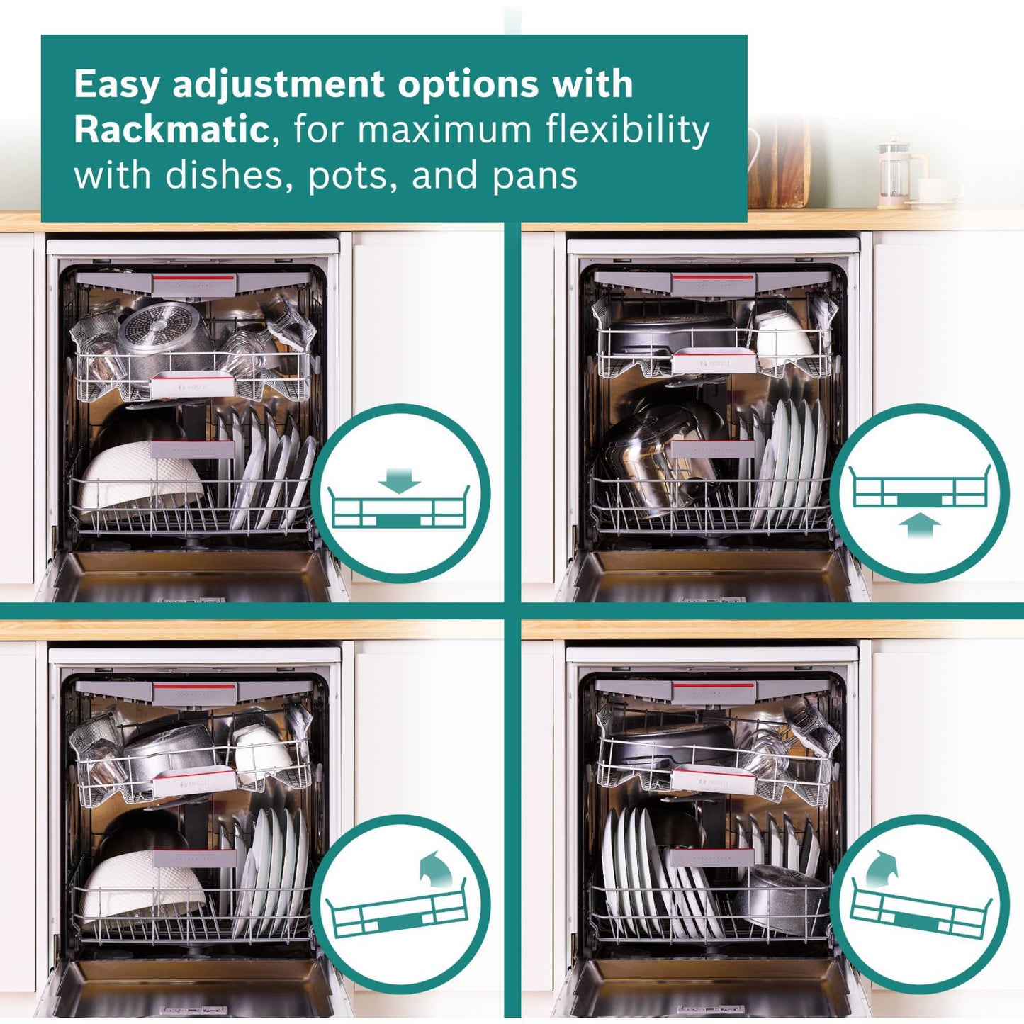 Bosch Series 4 Freestanding Full-Sized Dishwasher - SMS4EMW06G
