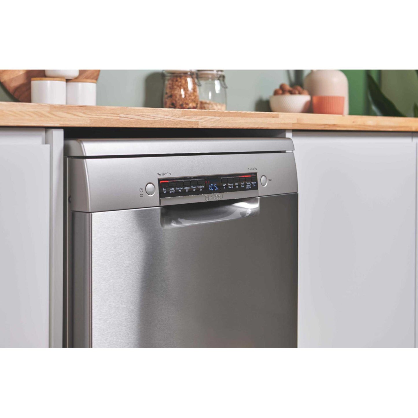 Bosch Series 6 Freestanding Full-Sized Dishwasher - SMS6ZCI10G
