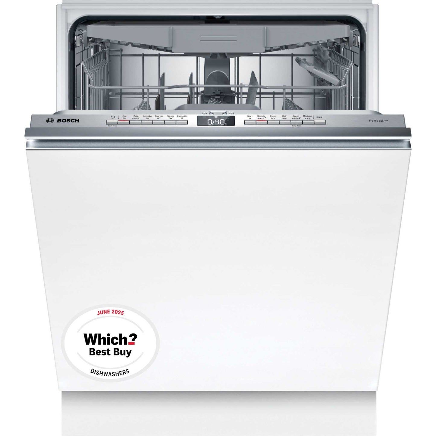 Bosch Series 6 Fully Integrated Full-Sized Dishwasher - SMV6ZCX10G