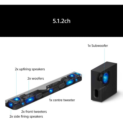Sony HTA7100KIT BRAVIA Theatre Bar 7 & Wireless Subwoofer - Black