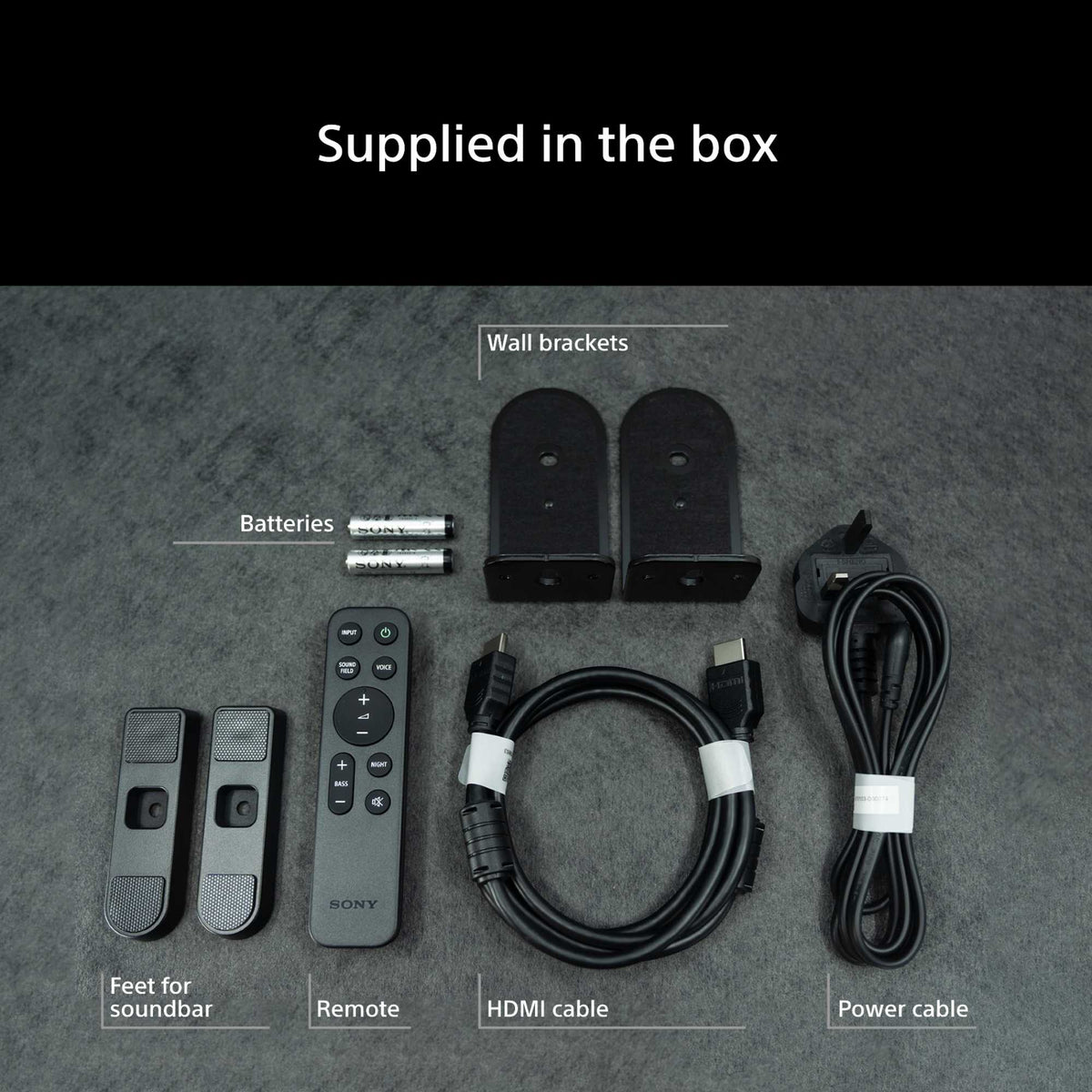 Sony HTA7100KIT BRAVIA Theatre Bar 7 & Wireless Subwoofer - Black