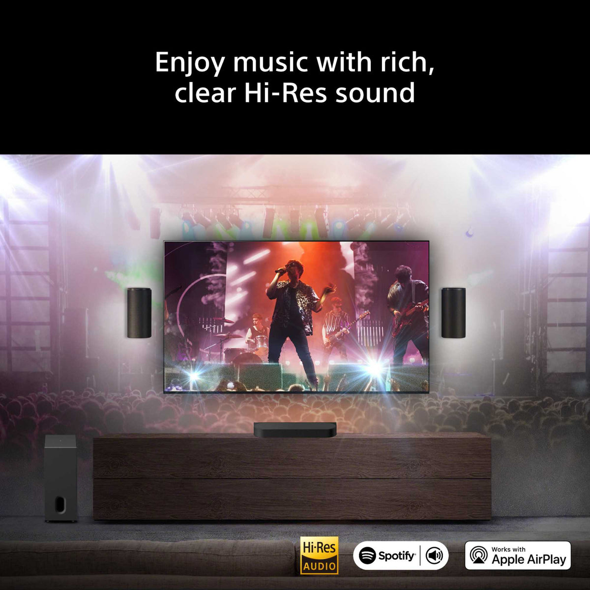 Sony HTA8KIT BRAVIA 5.1 To 7.1 Channel Theatre Trio Surround Sound System