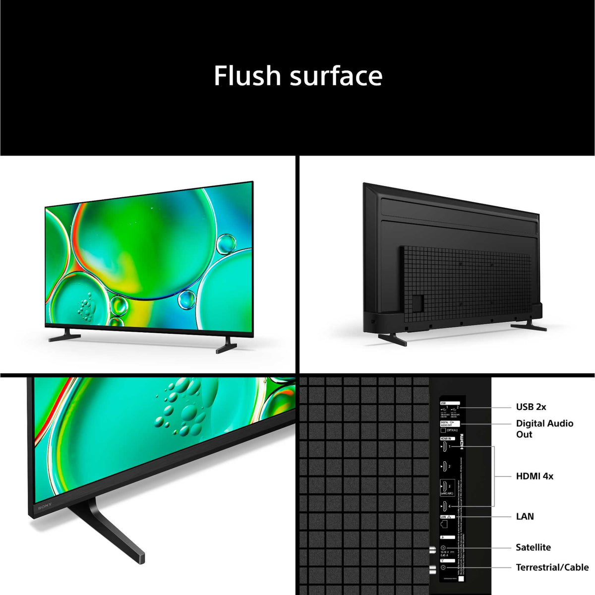 Sony BRAVIA 2 II 43" 4K Ultra HD Direct LED Google TV - K-43S25M2