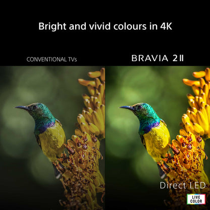 Sony BRAVIA 2 II 50" 4K Ultra HD Direct LED Google TV - K-50S25M2