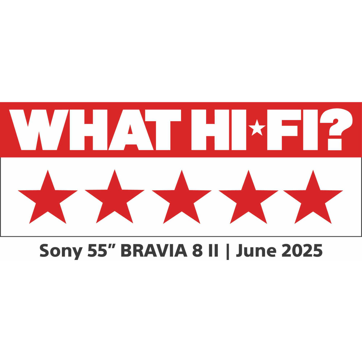 Sony BRAVIA 8 II 55" 4K QD-OLED Google TV with Acoustic Surface Audio+ - K55XR8M25BP