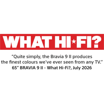 Sony BRAVIA 9 II XR95M2PB 65" 4K Ultra HD RGB LED HDR Smart TV - K65XR95M2PB