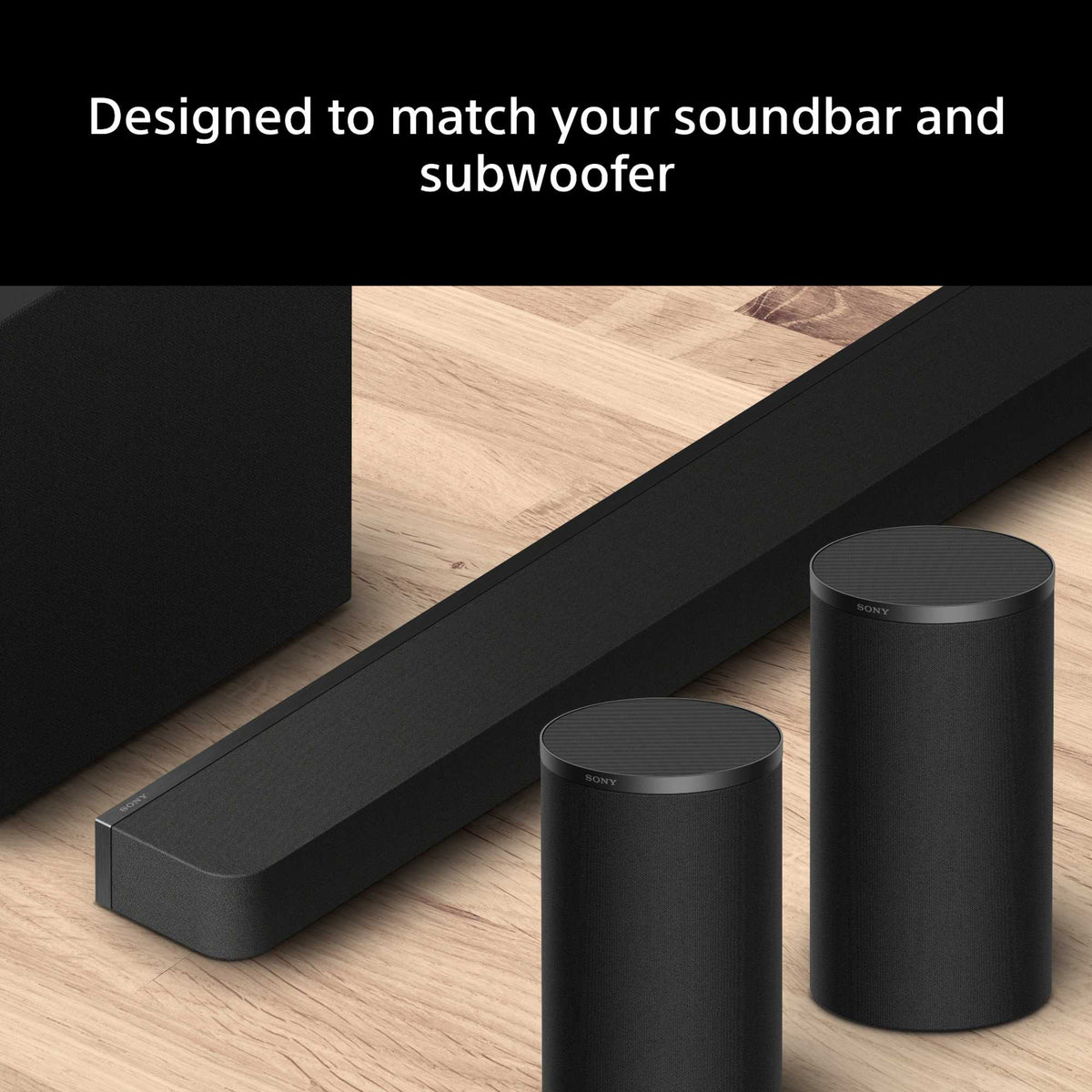 Sony SARS9 180w Surround Speakers 6.0 Channels - Black