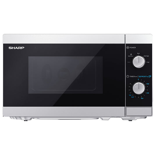 20L 800W SOLO MANUAL MICROWAVE SILVER