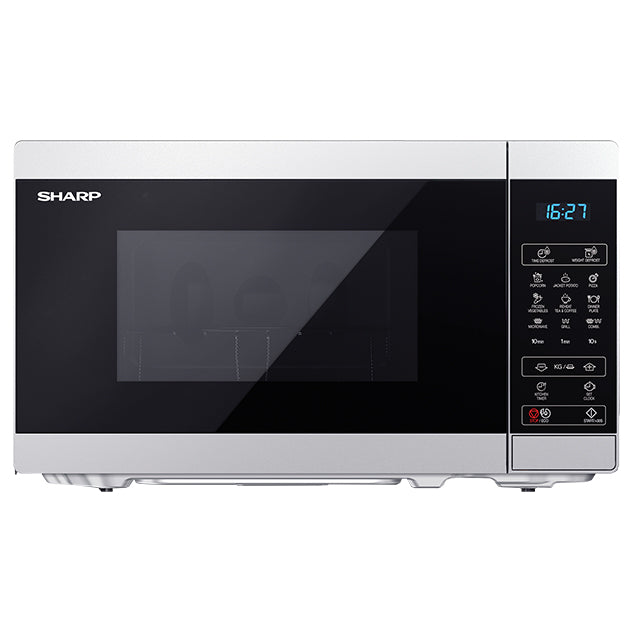 20L 800W GRILL MICROWAVE SILVER