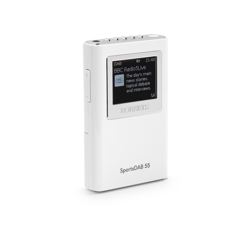 Roberts SportsDAB 55 - White