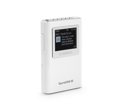 Roberts SportsDAB 55 - White