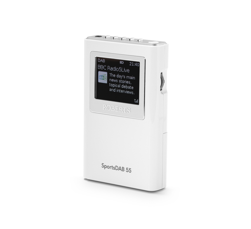Roberts SportsDAB 55 - White