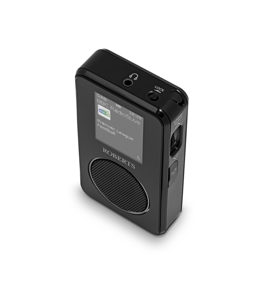 Roberts SportsDAB 65 - Black