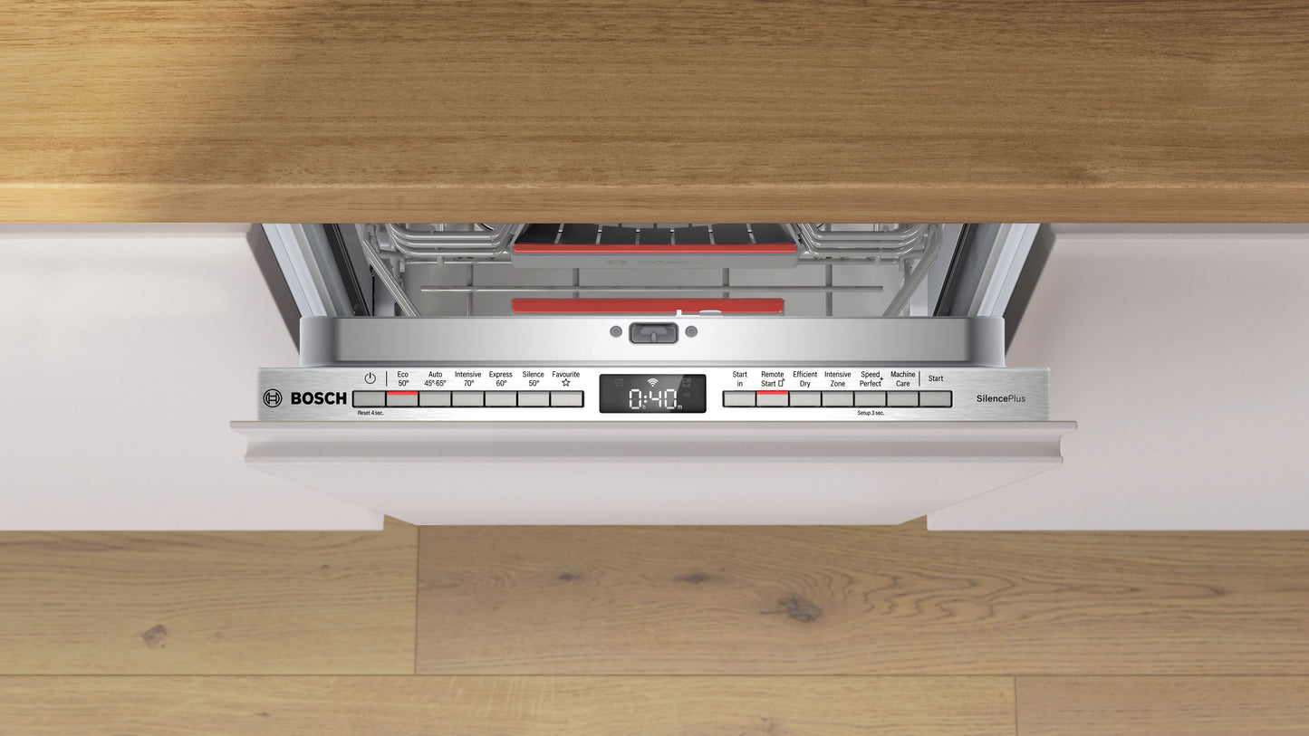 Bosch Series 4 Fully Integrated Slimline Dishwasher - SPV4EMX17G