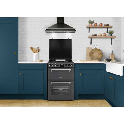 Stoves Richmond Deluxe 60DF 60cm Dual Fuel Double Oven Cooker - DXMRARICH60DFANT