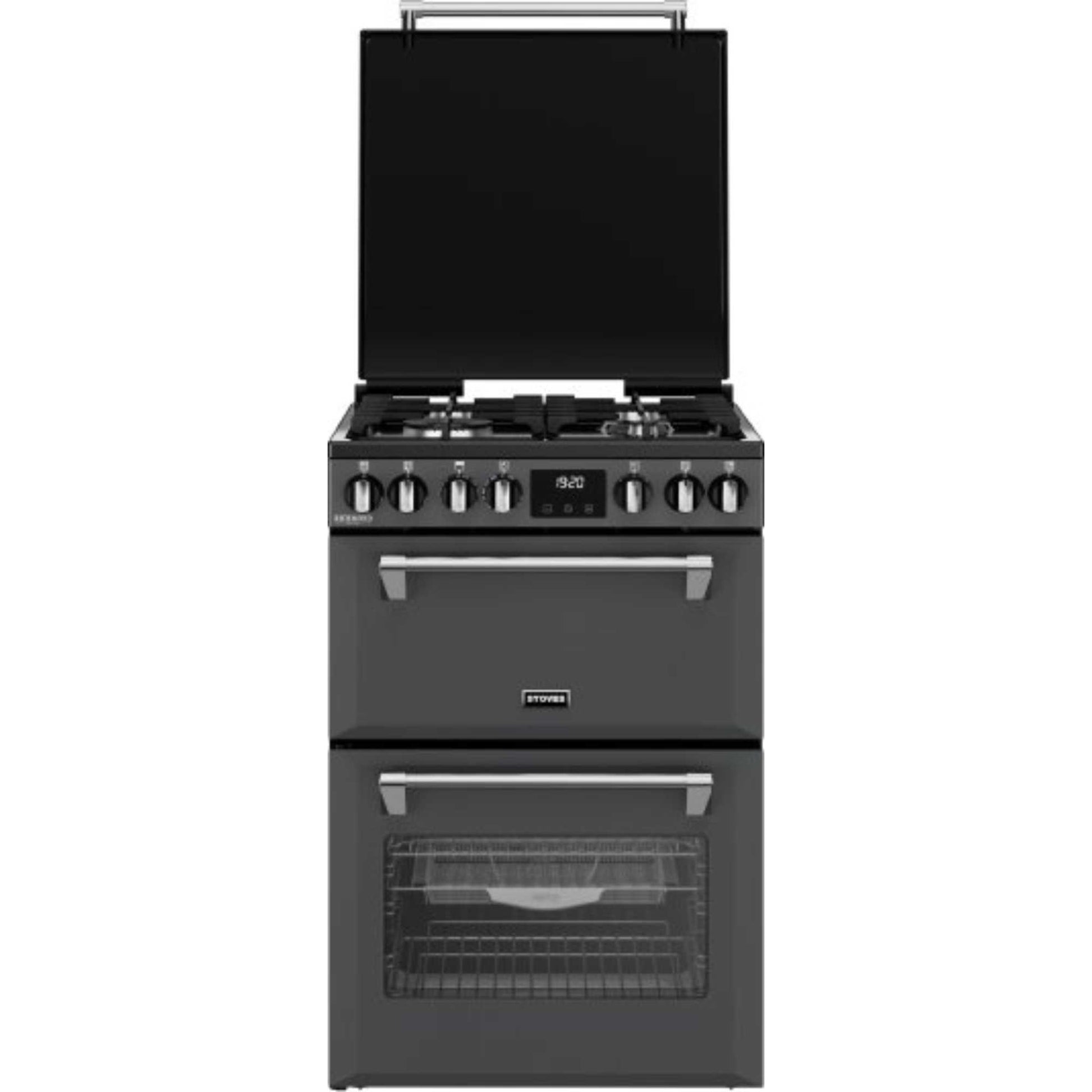 Stoves Richmond Deluxe 60DF 60cm Dual Fuel Double Oven Cooker - DXMRARICH60DFANT
