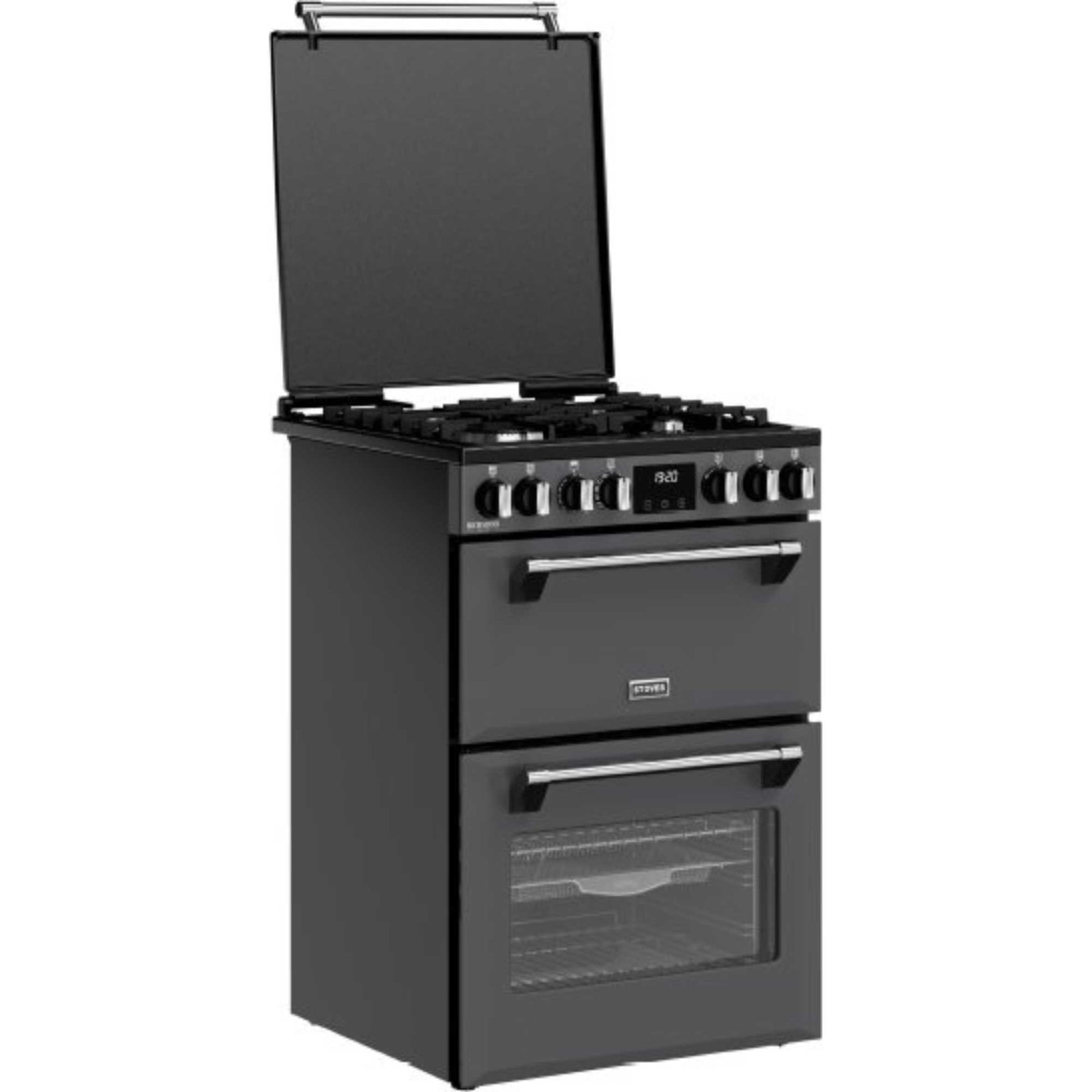 Stoves Richmond Deluxe 60DF 60cm Dual Fuel Double Oven Cooker - DXMRARICH60DFANT